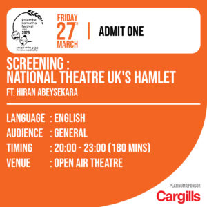 Screening: National Theatre Live Presents Hamlet