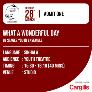 What a Wonderful Day by Stages Youth Ensemble